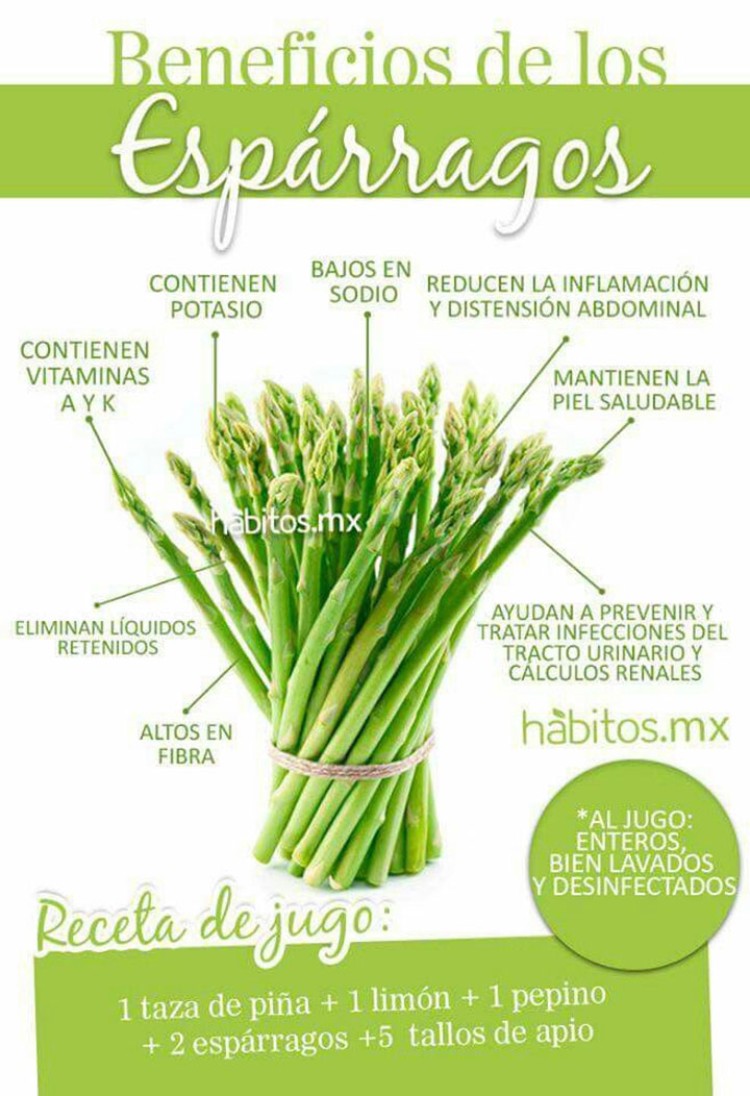 beneficios de los espárragos